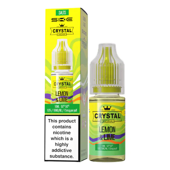 Lemon & Lime 10ml Nic Salt by SKE Crystal Original