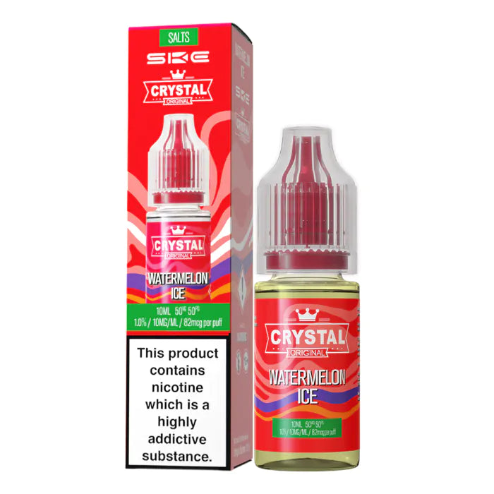 Watermelon Ice 10ml Nic Salt by SKE Crystal Original