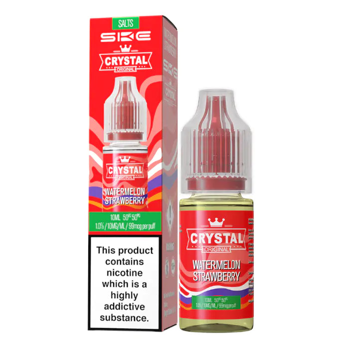 Watermelon Strawberry 10ml Nic Salt by SKE Crystal Original