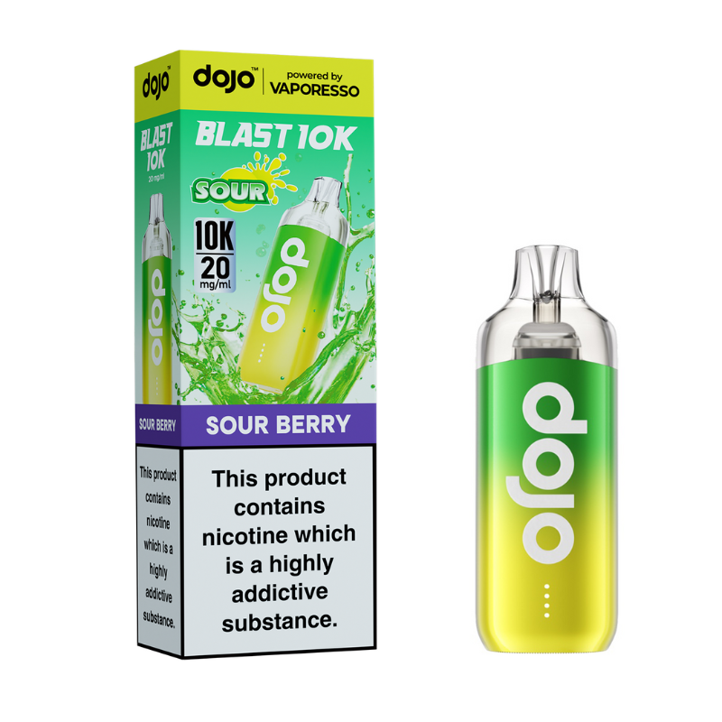 Dojo Blast 10K Vape Kit - Sour Berry