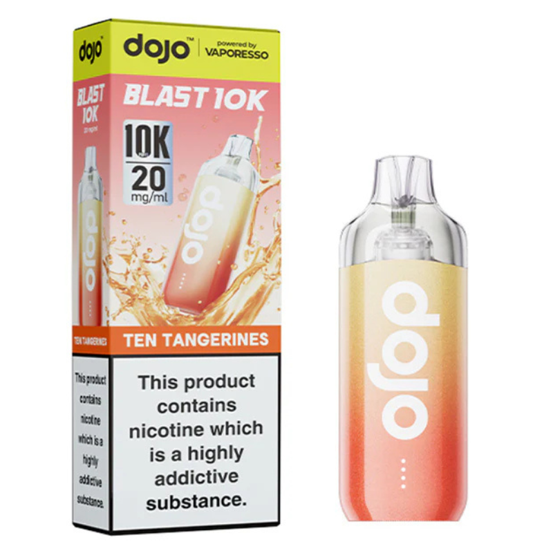 Dojo Blast 10K Vape Kit - Ten Tangerines