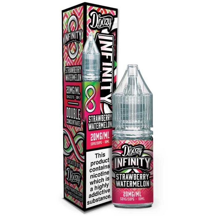 Strawberry Watermelon Nic Salt E-Liquid by Doozy Infinity 10ml