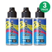 Blue Razz Lemonade Crystal Bar Juice 3 Pack - 100ml Shortfill E-Liquid