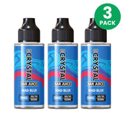 Mad Blue Crystal Bar Juice 3 Pack - 100ml Shortfill E-Liquid