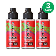 Strawberry Kiwi Crystal Bar Juice 3 Pack - 100ml Shortfill E-Liquid