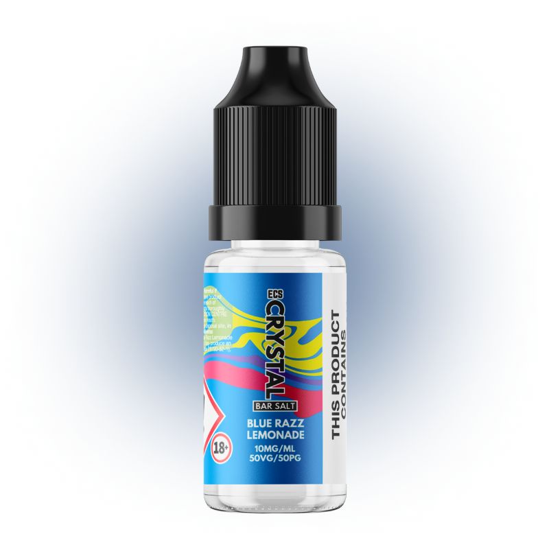 Blue Razz Lemonade Crystal Bar Salts 10ml Nic Salt E-Liquid - ECS Crystal