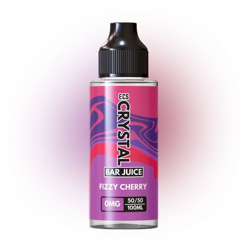 Fizzy Cherry Crystal Bar Juice - 100ml Bar Juice E-Liquid