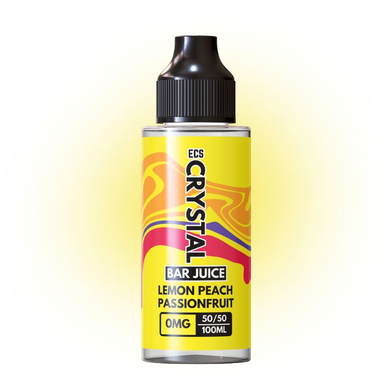 Lemon Peach Passionfruit Crystal Bar Juice - 100ml Bar juice E-liquid
