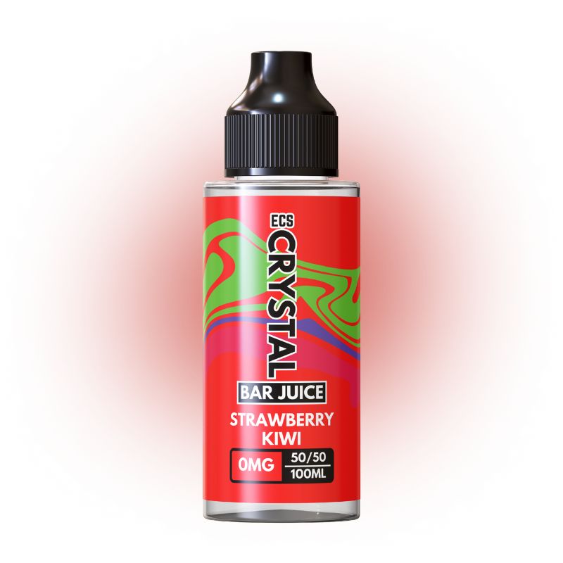 Strawberry Kiwi Crystal Bar Juice - 100ml Bar Juice E-Liquid