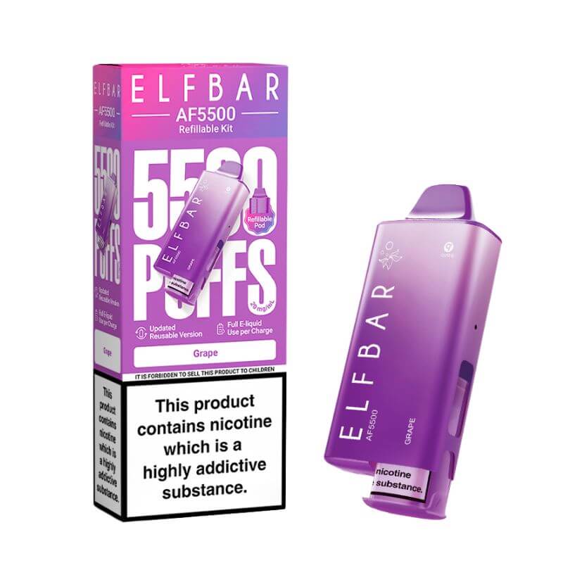 refillable elf bar Elf Bar AF5500 Prefilled Pod Kit