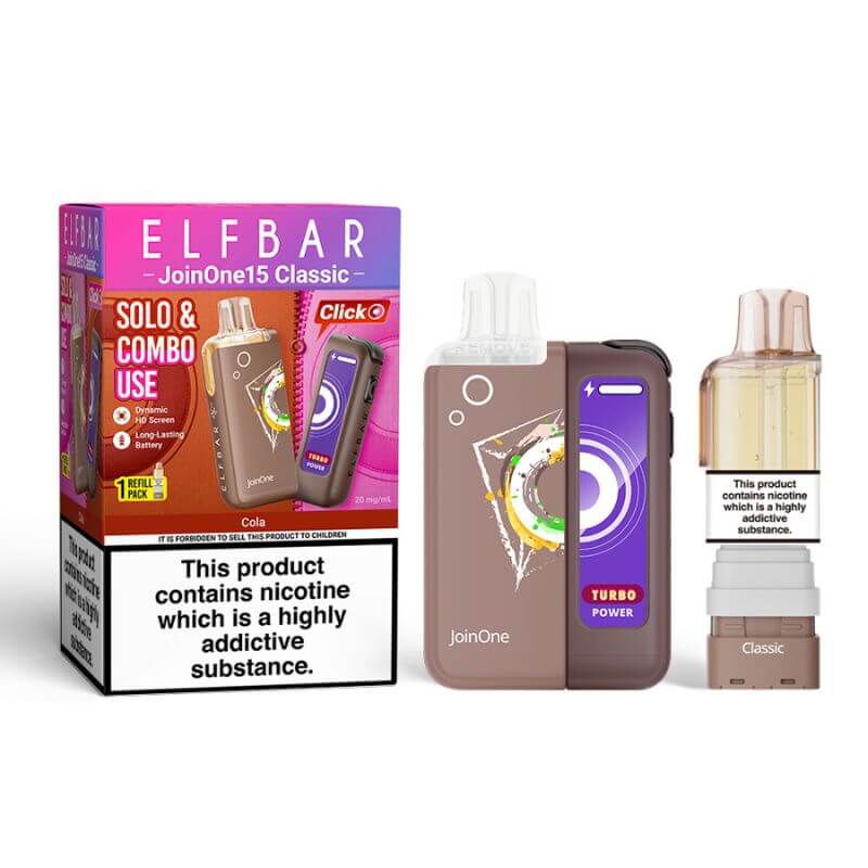 Elf Bar JoinOne 15 Pod Kit | 15K Puff Vape | The E-Cig Store Elf Bar JoinOne 15 Pod Kit | 15K Puff Vape | The E-Cig Store