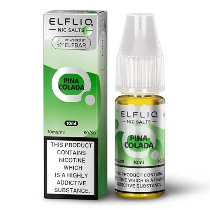 ELF BAR ELFLIQ Pina Colada - 10ml Nic Salt ELF BAR