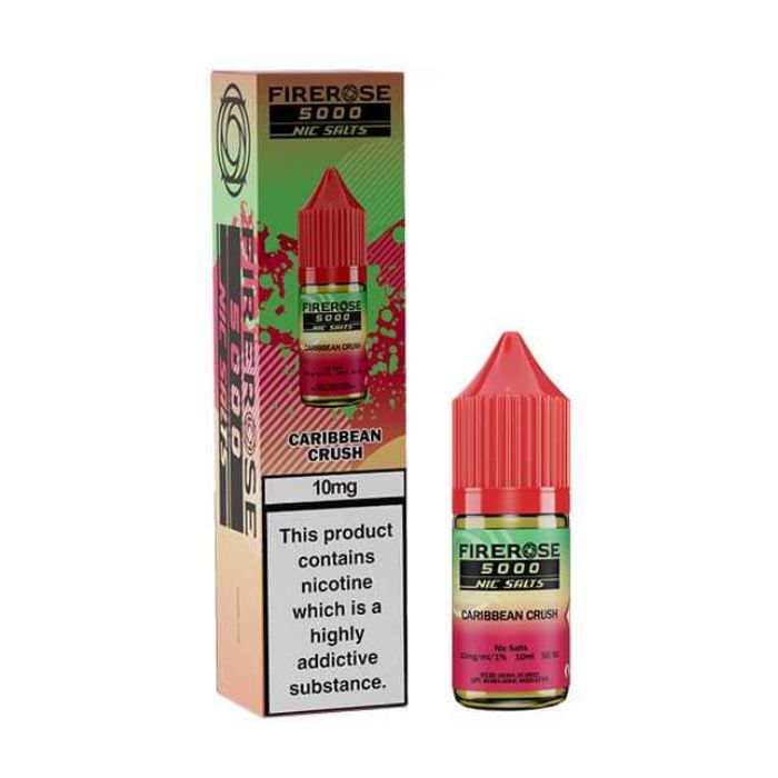 Caribbean Crush Elux Firerose - 10ml Nic Salt E-Liquid