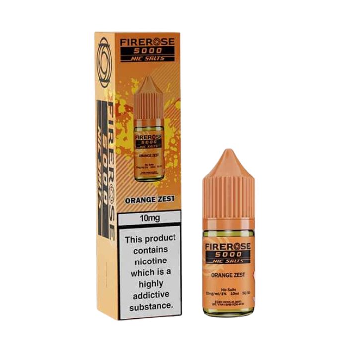 Orange Zest Elux Firerose - 10ml Nic Salt E-Liquid
