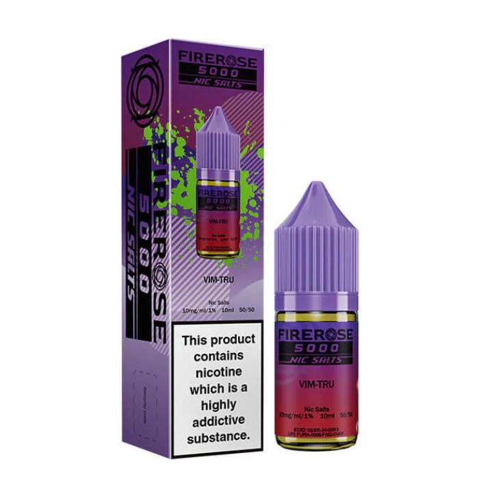 Vim Tru Elux Firerose - 10ml Nic Salt E-Liquid