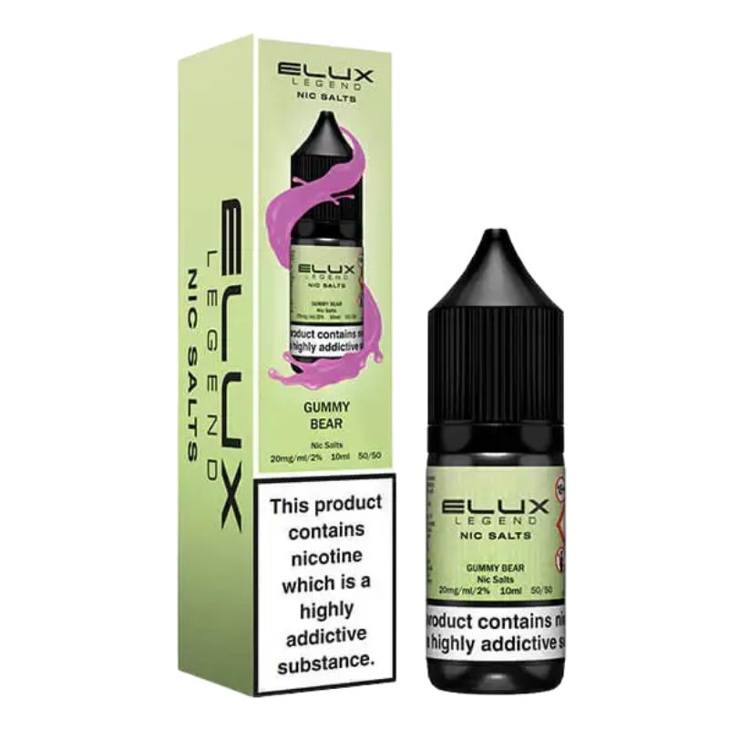 Gummy Bear Nic Salt E-Liquid by Elux Legend