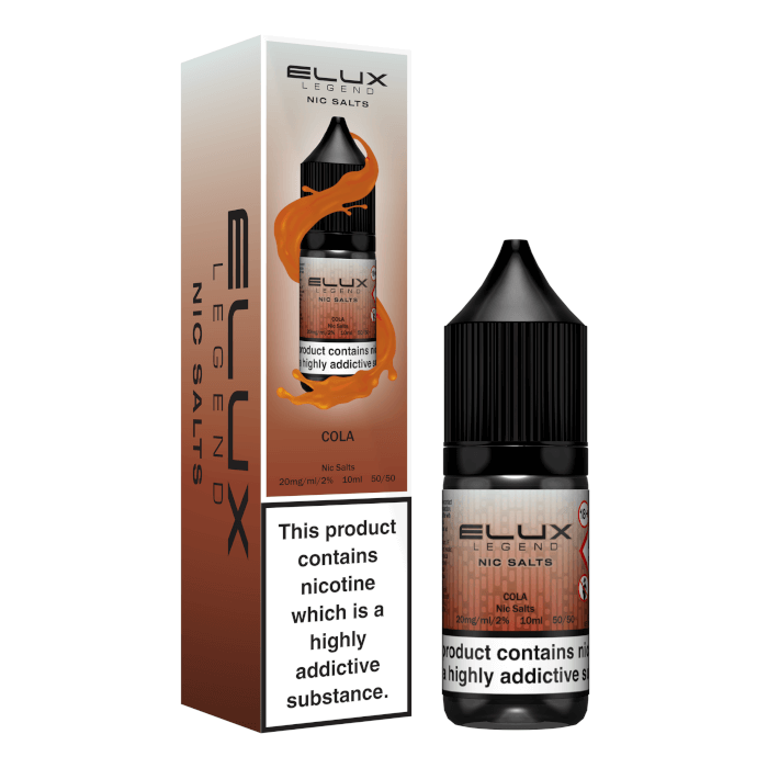 Cola Nic Salt E-Liquid by Elux Legend
