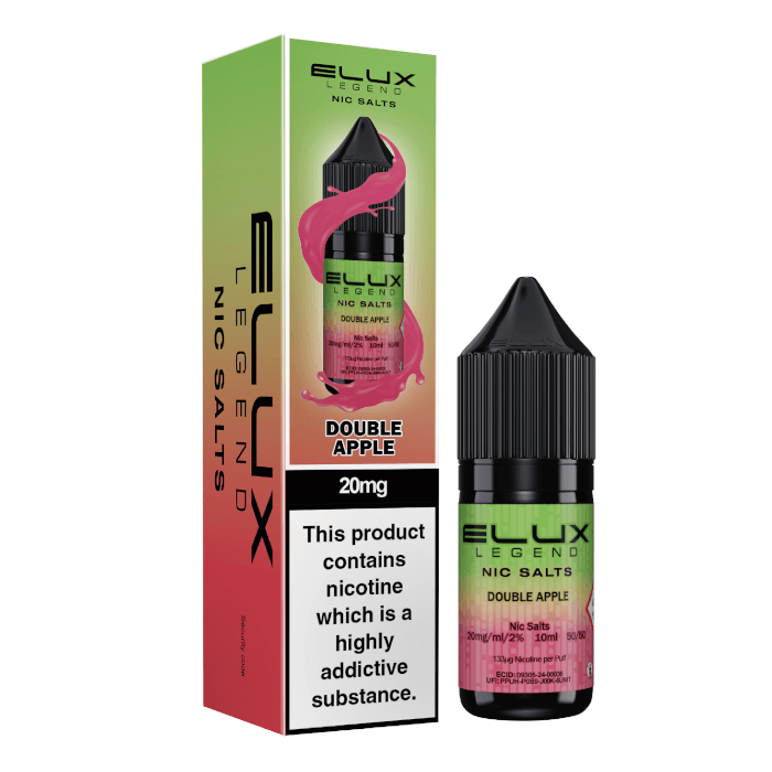 Double Apple Nic Salt E-Liquid by Elux Legend