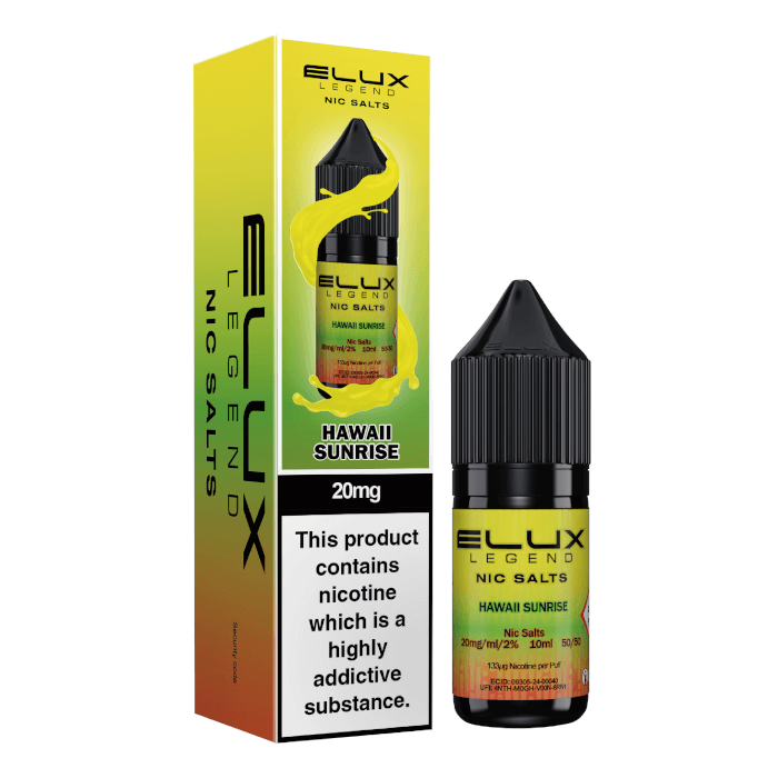 Hawaii Sunrise Nic Salt E-Liquid by Elux Legend