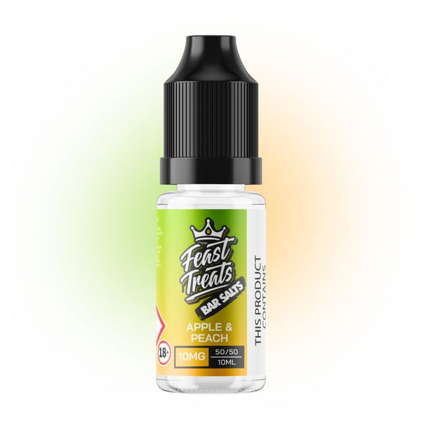 Apple & Peach Feast Treats Bar Salts 10ml Nic Salt E-Liquid