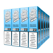 Blue Razz Lemonade Feast Treats nic salt 20 pack — 20 x 10ml bottles, 10mg and 20mg, bulk vape juice deal