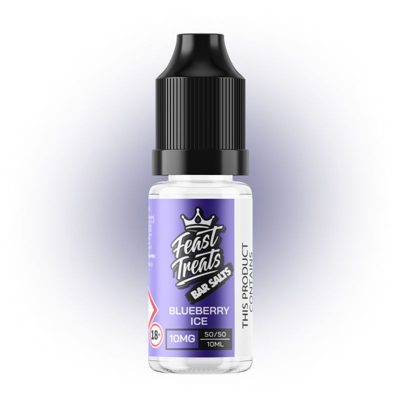 Blueberry Ice Feast Treats Bar Salts 10ml Nic Salt E-Liquid