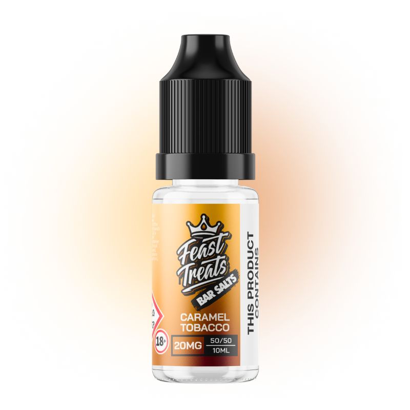 Caramel Tobacco Feast Treats Bar Salts 10ml Nic Salt E-Liquid