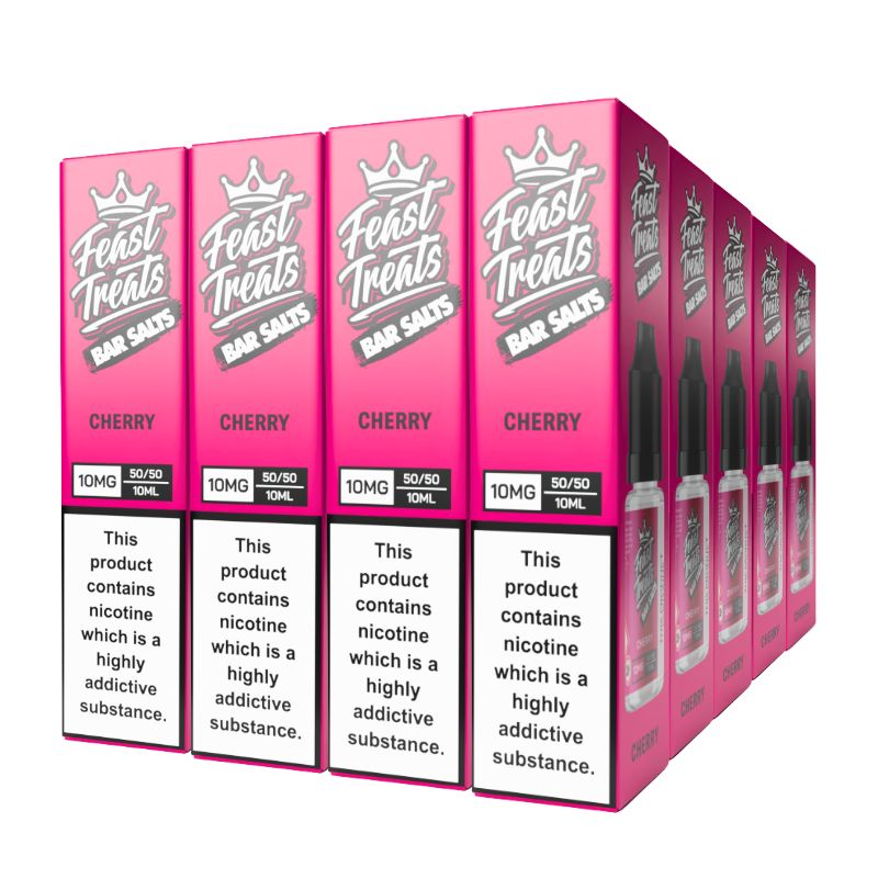 Cherry Feast Treats Nic Salts – 20 Pack (20 x 10ml) Bulk Vape Juice