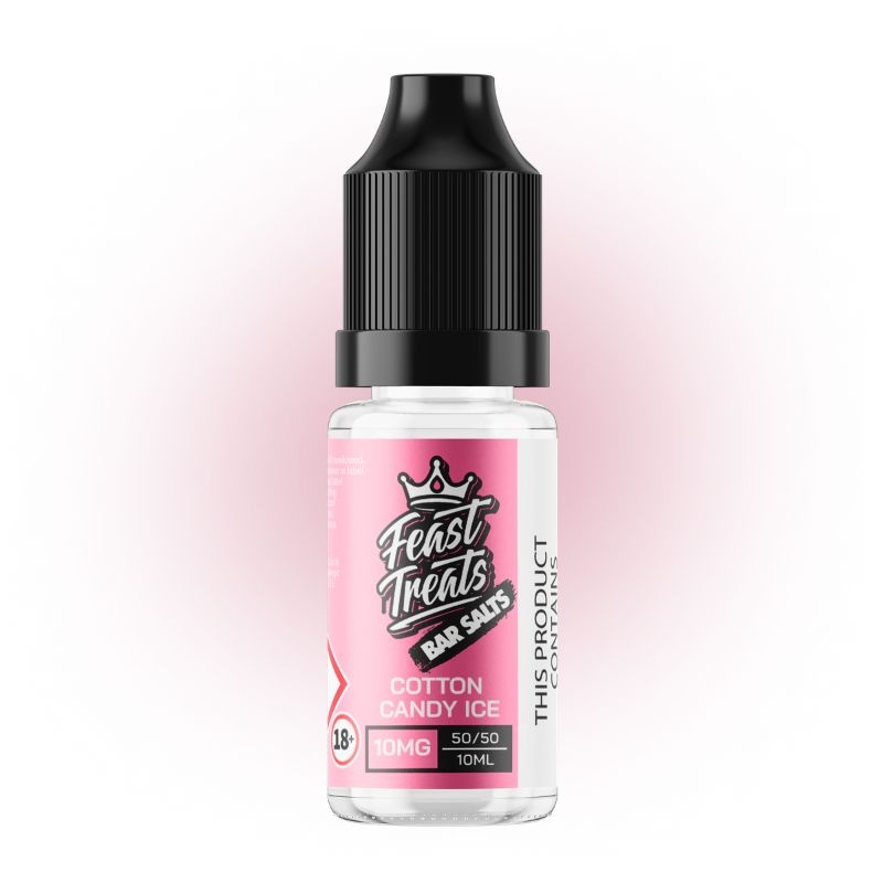 Cotton Candy Ice Feast Treats Bar Salts 10ml Nic Salt E-Liquid