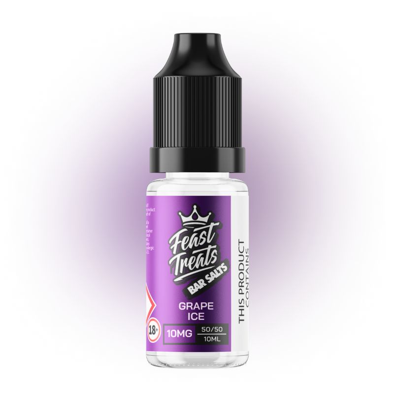 Grape Ice Feast Treats Bar Salts 10ml Nic Salt E-Liquid