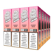 Gummy Bear Feast Treats nic salt 20 pack — 20 x 10ml bottles, 10mg and 20mg, bulk vape juice deal
