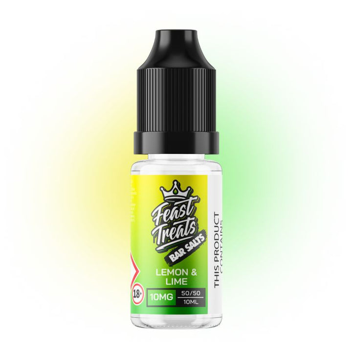 Lemon and Lime Feast Treats Bar Salts - 10ml Nic Salt E-Liquid