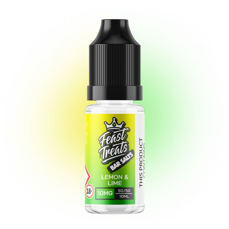Lemon and Lime Feast Treats Bar Salts 10ml Nic Salt E-Liquid