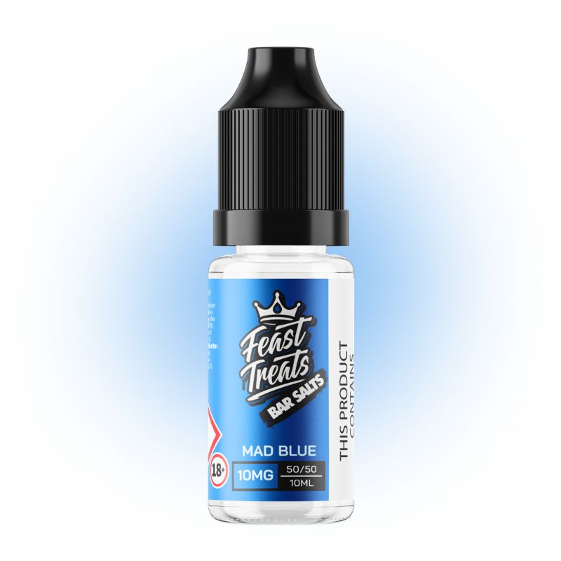 Mad Blue Feast Treats Bar Salts 10ml Nic Salt E-Liquid