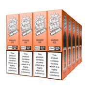 Mango Ice Feast Treats nic salt 20 pack — 20 x 10ml bottles, 10mg and 20mg, bulk vape juice deal