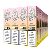 Pink Lemonade Feast Treats nic salt 20 pack — 20 x 10ml bottles, 10mg and 20mg, bulk vape juice deal