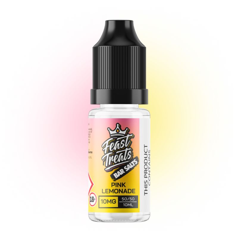 Pink Lemonade Feast Treats Bar Salts 10ml Nic Salt E-Liquid