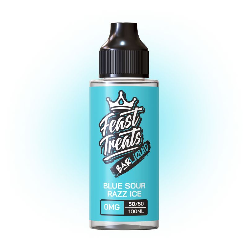 Blue Sour Razz Ice by Feast Treats - 100ml Bar E-Liquid