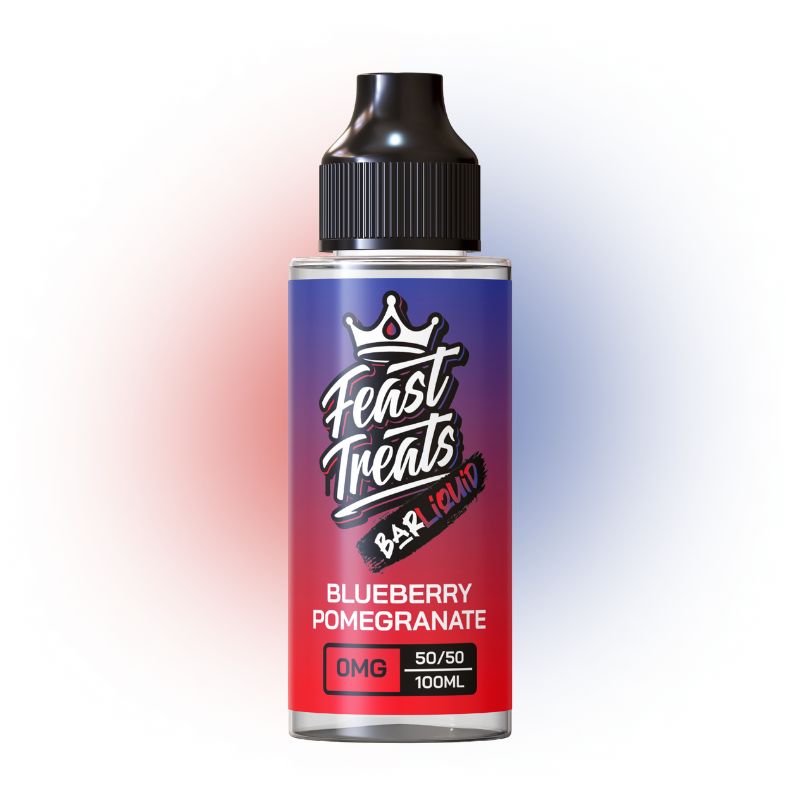 Blueberry Pomegranate by Feast Treats - 100ml Bar E-Liquid