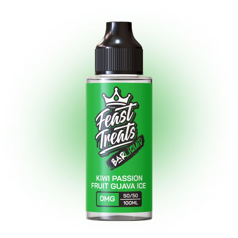 Kiwi Passionfruit Guava Ice by Feast Treats - 100ml Bar E-Liquid