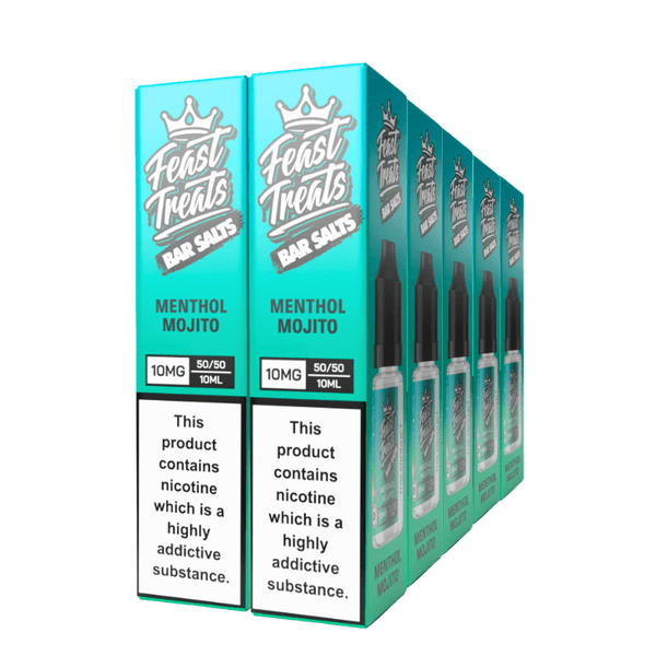 10mg menthol disposable vape Mojito Feast Treats Nic Salts 10-Pack Flavour:Berry Blend 10mg new arrival RAZ LTX 25K Blueberry