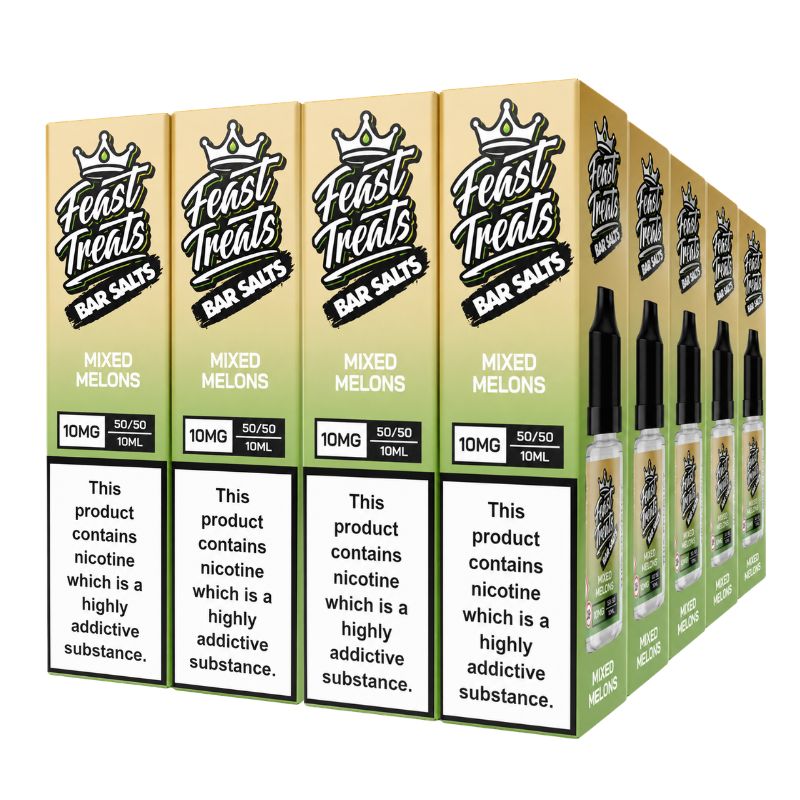 Mixed Melons Feast Treats Nic Salts – 20 Pack (20 x 10ml) Bulk Vape Juice