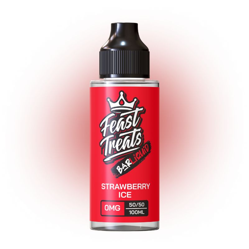 Strawberry Ice by Feast Treats - 100ml Bar E-Liquid