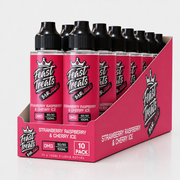 Strawberry Raspberry & Cherry Ice by Feast Treats 10 Pack - 100ml Shortfill E-Liquid