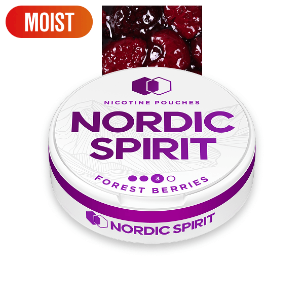 Forest Berries Nicotine Pouches by Nordic Spirit