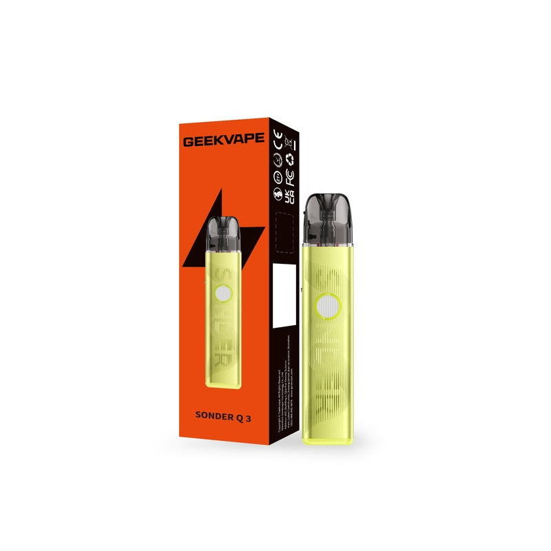 Geekvape Sonder Q3 Vape Kit - Groove Yellow