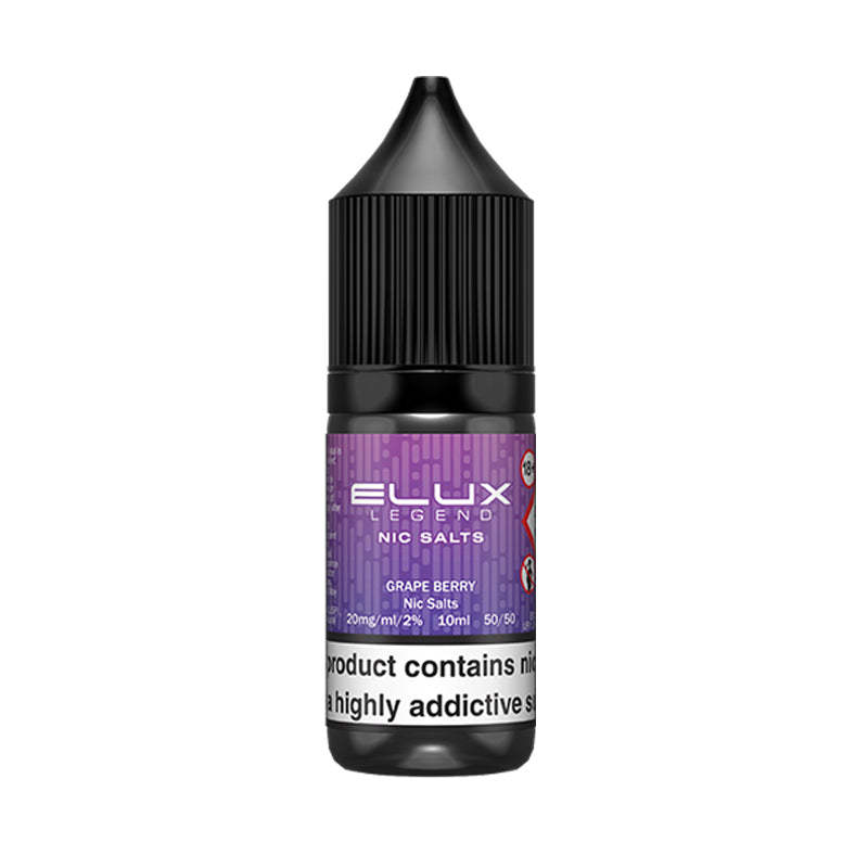 Grape Berry Nic Salt E-Liquid by Elux Legend