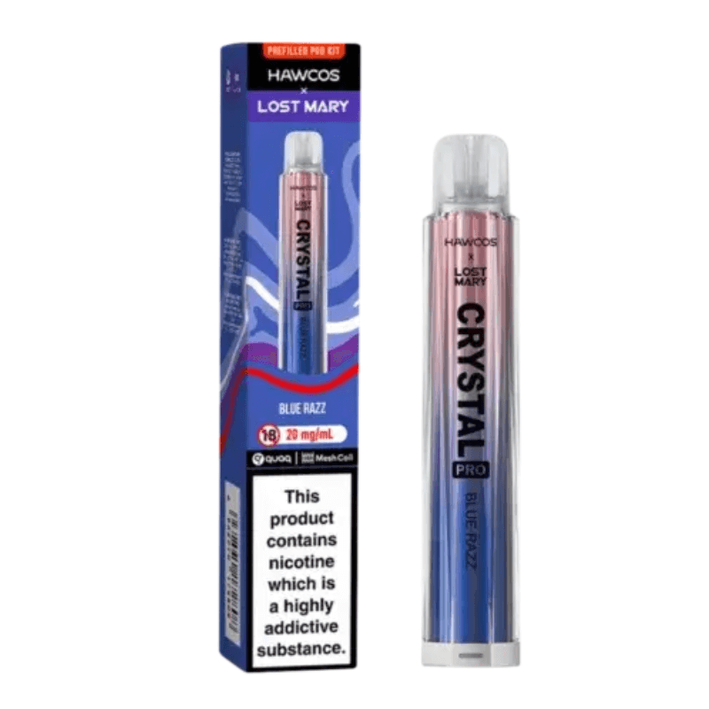 Hawcos x Lost Mary Crystal Pro Pod Kit - Blue Razz