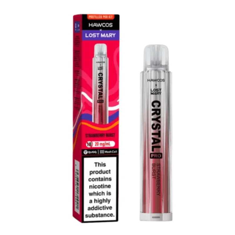 Hawcos x Lost Mary Crystal Pro Pod Kit - Strawberry Burst