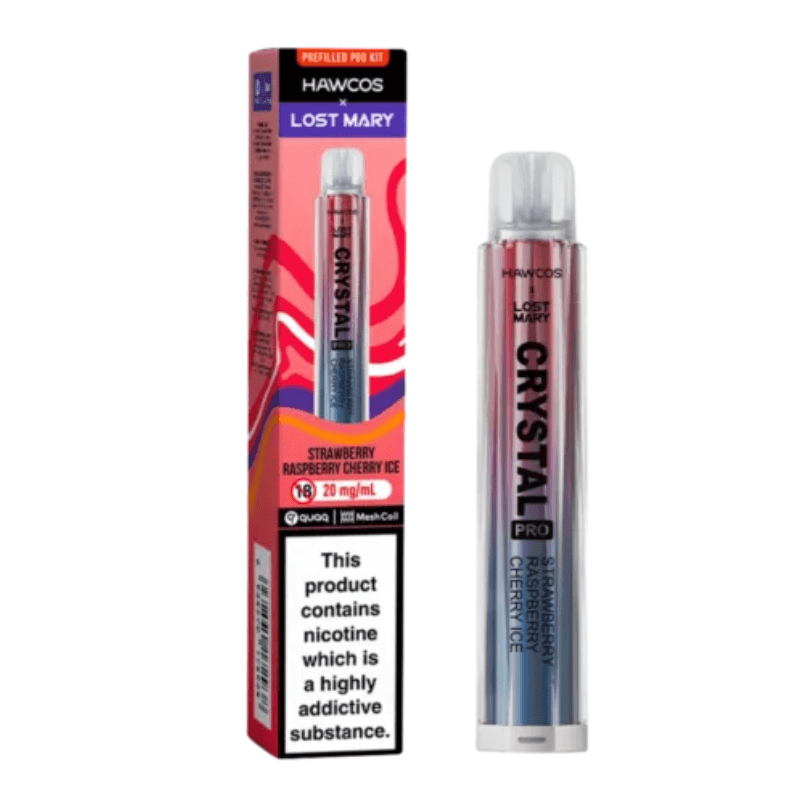 Hawcos x Lost Mary Crystal Pro Pod Kit - Strawberry Raspberry Cherry